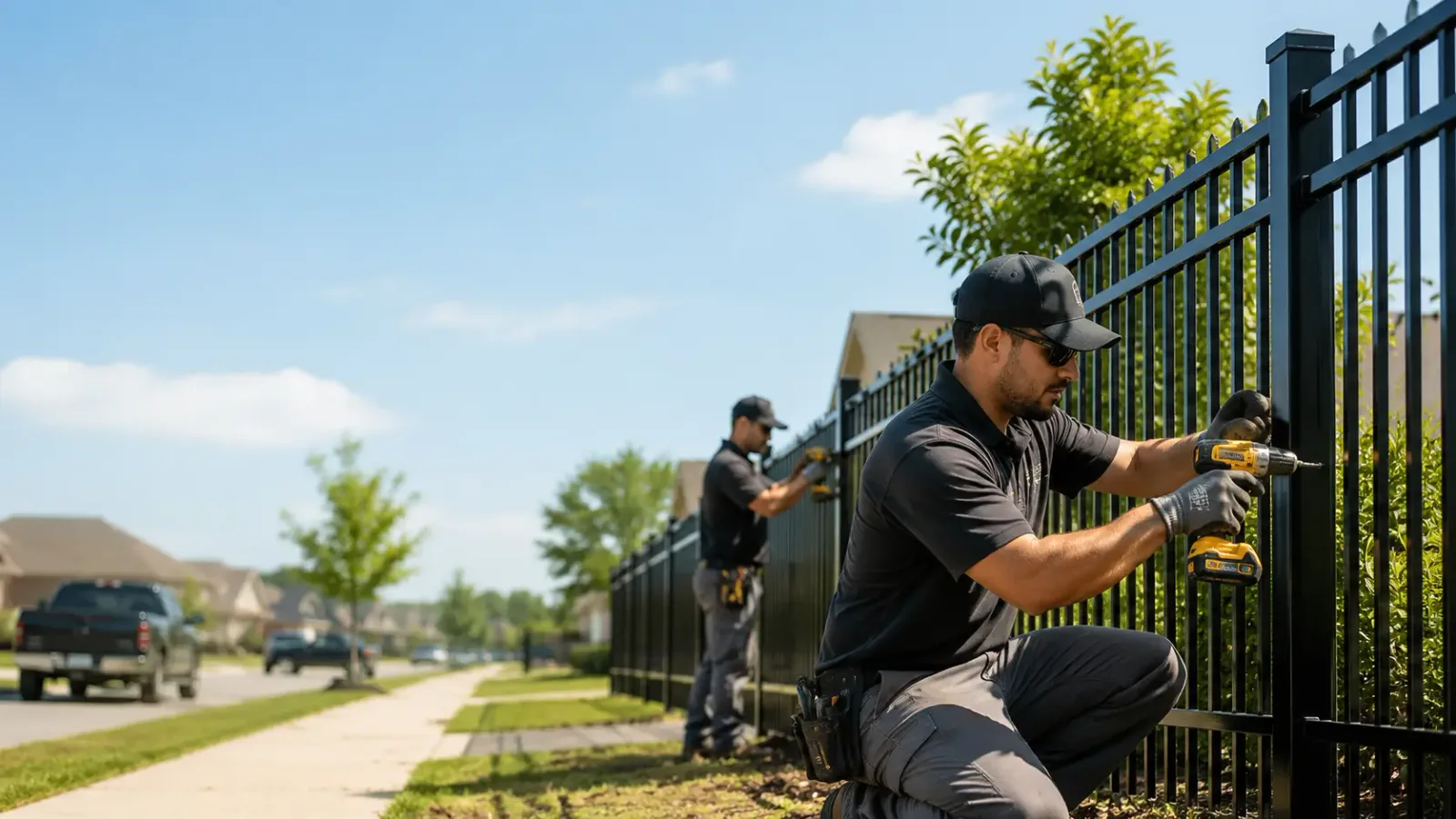 Metal Fence Installation in Carsonville, MI